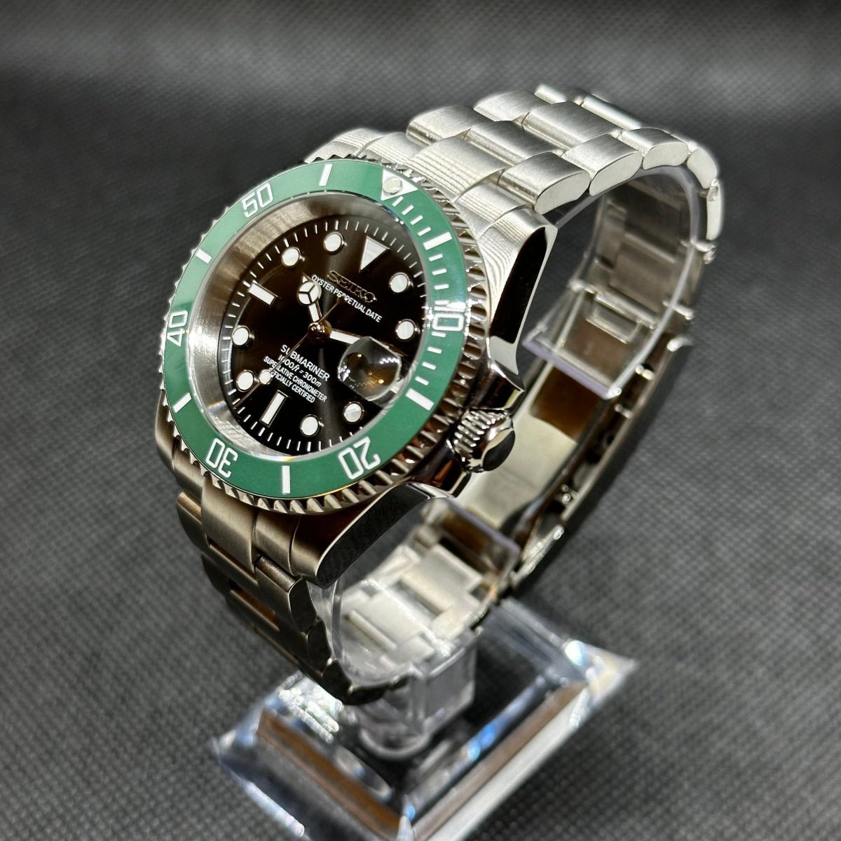 Submariner Mod "Starbucks" Dive Watch - Somerville Watch Co.