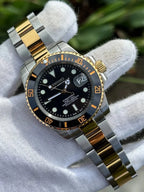 Submariner Mod "Two - Tone" Dive Watch - Somerville Watch Co.