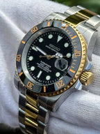 Submariner Mod "Two - Tone" Dive Watch - Somerville Watch Co.