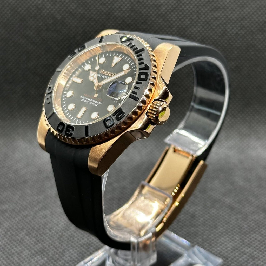 Yacht - Master Mod "Rose Gold" Watch - Somerville Watch Company