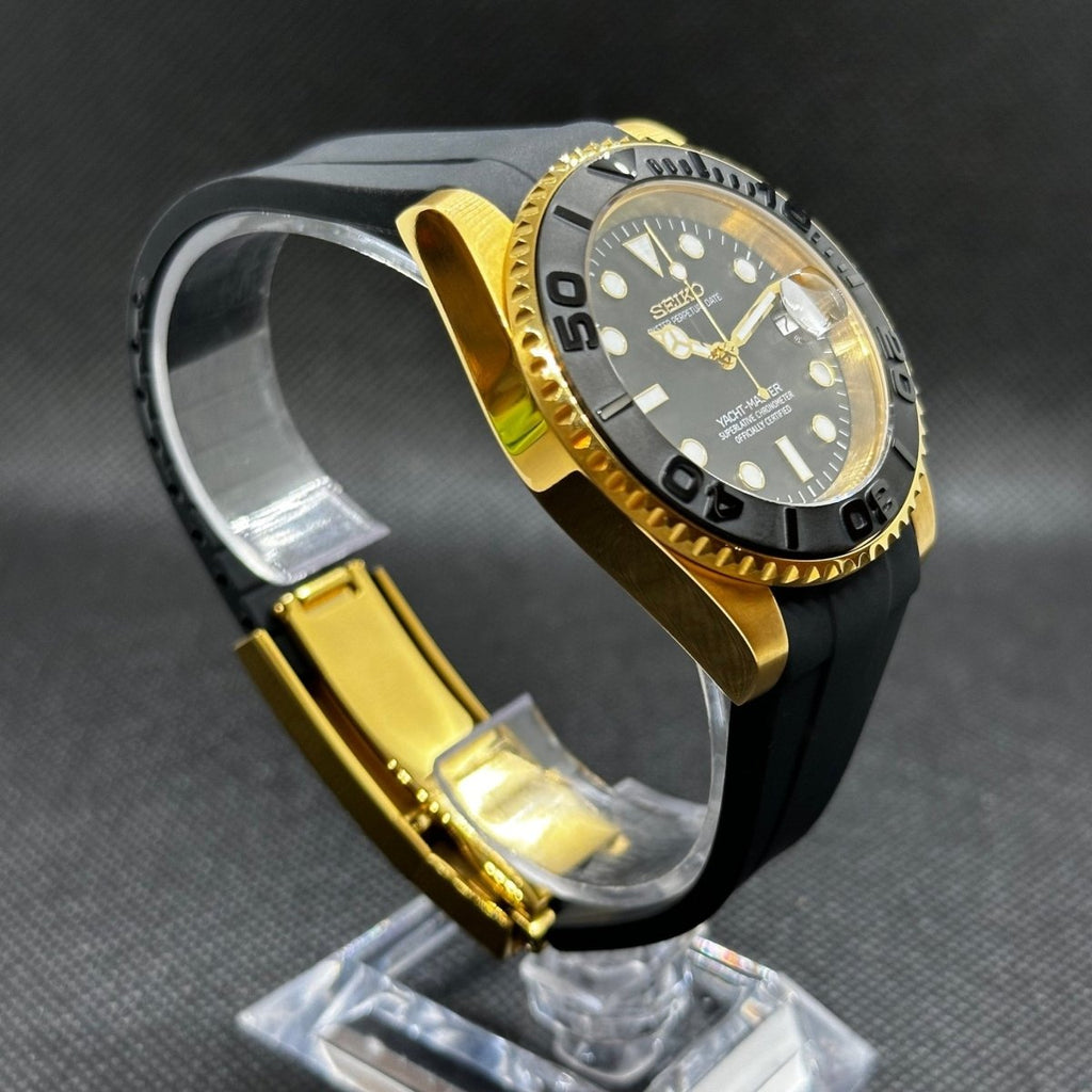 Yacht - Master Mod "Yellow Gold" Watch - Somerville Watch Co.